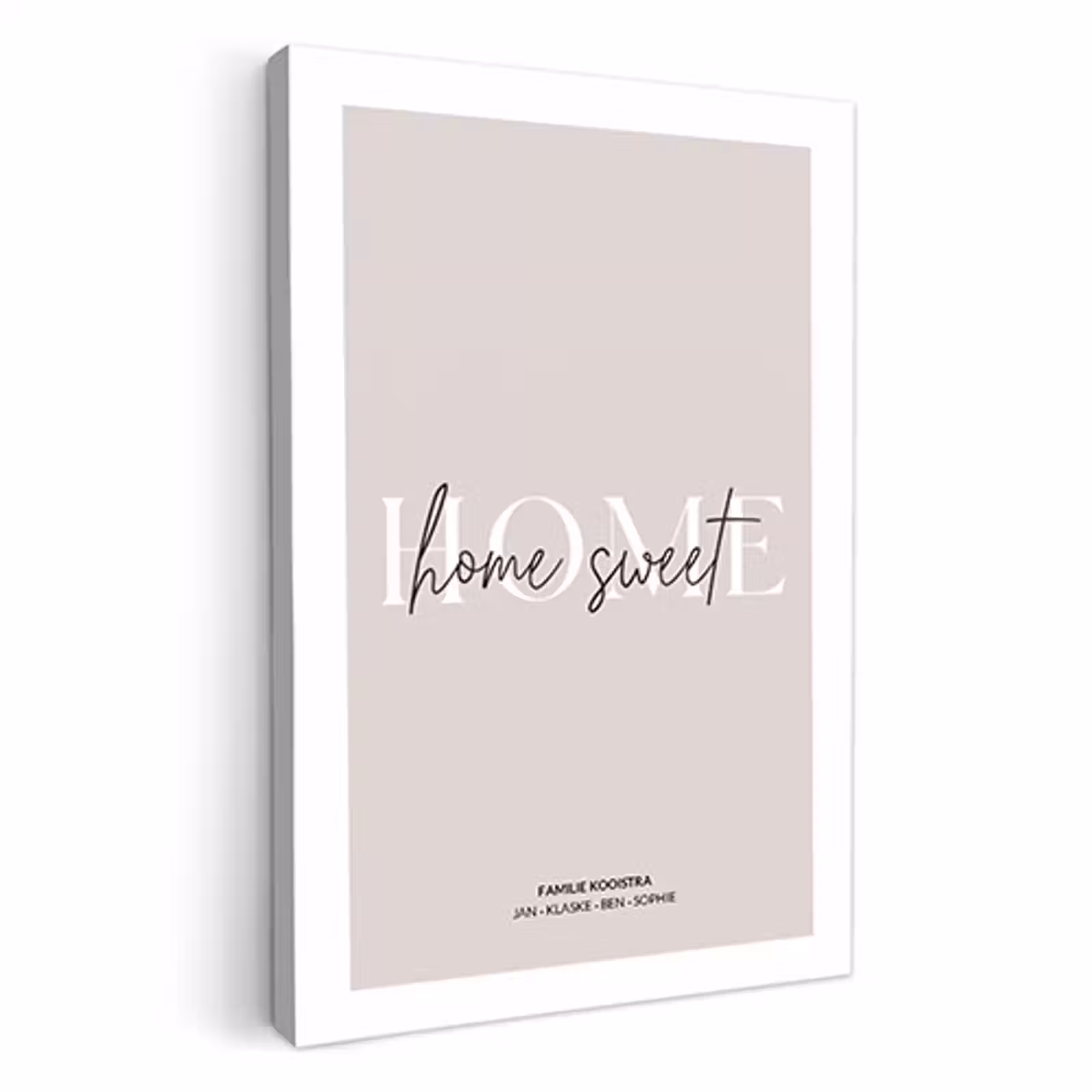 Canvas - Home sweet home — 1