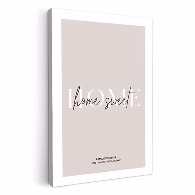 Canvas - Home sweet home — 1