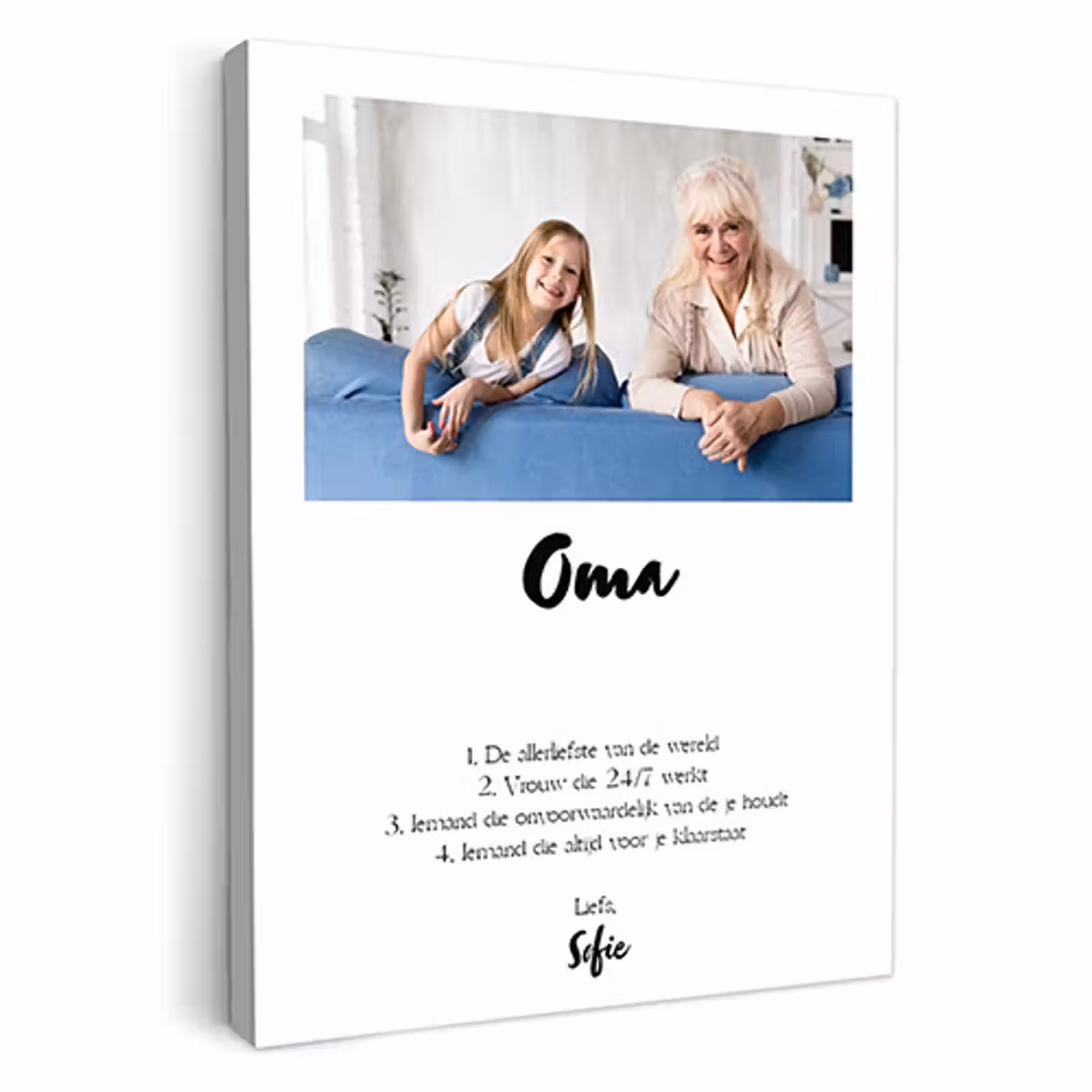 Canvas - Oma betekenis — 1