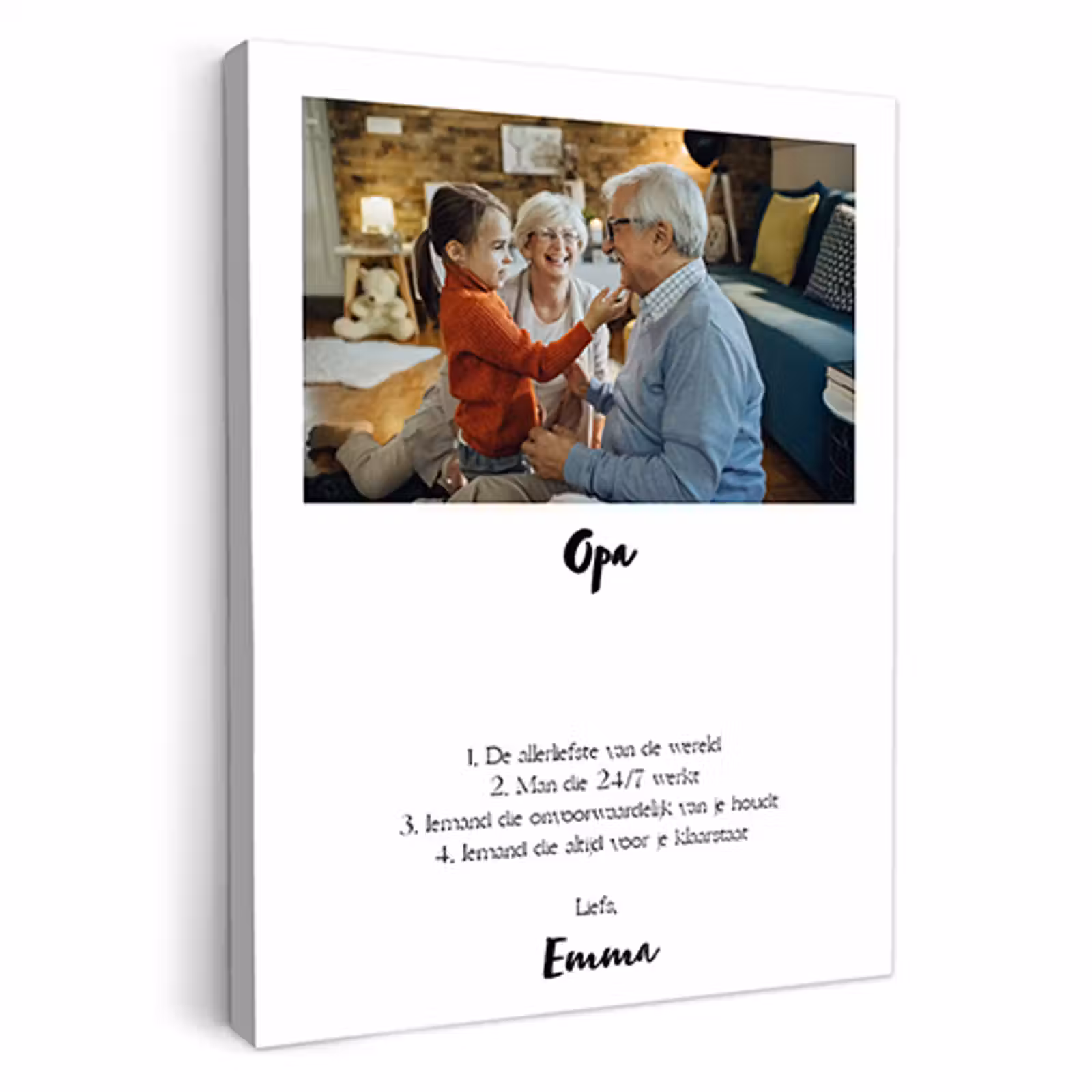 Canvas - Opa betekenis — 1