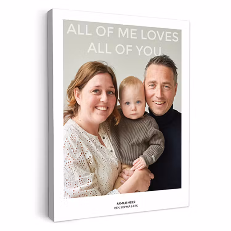 Canvas - All of me loves all of you — 1