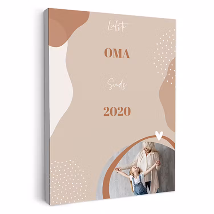 Canvas - Liefste oma — 1