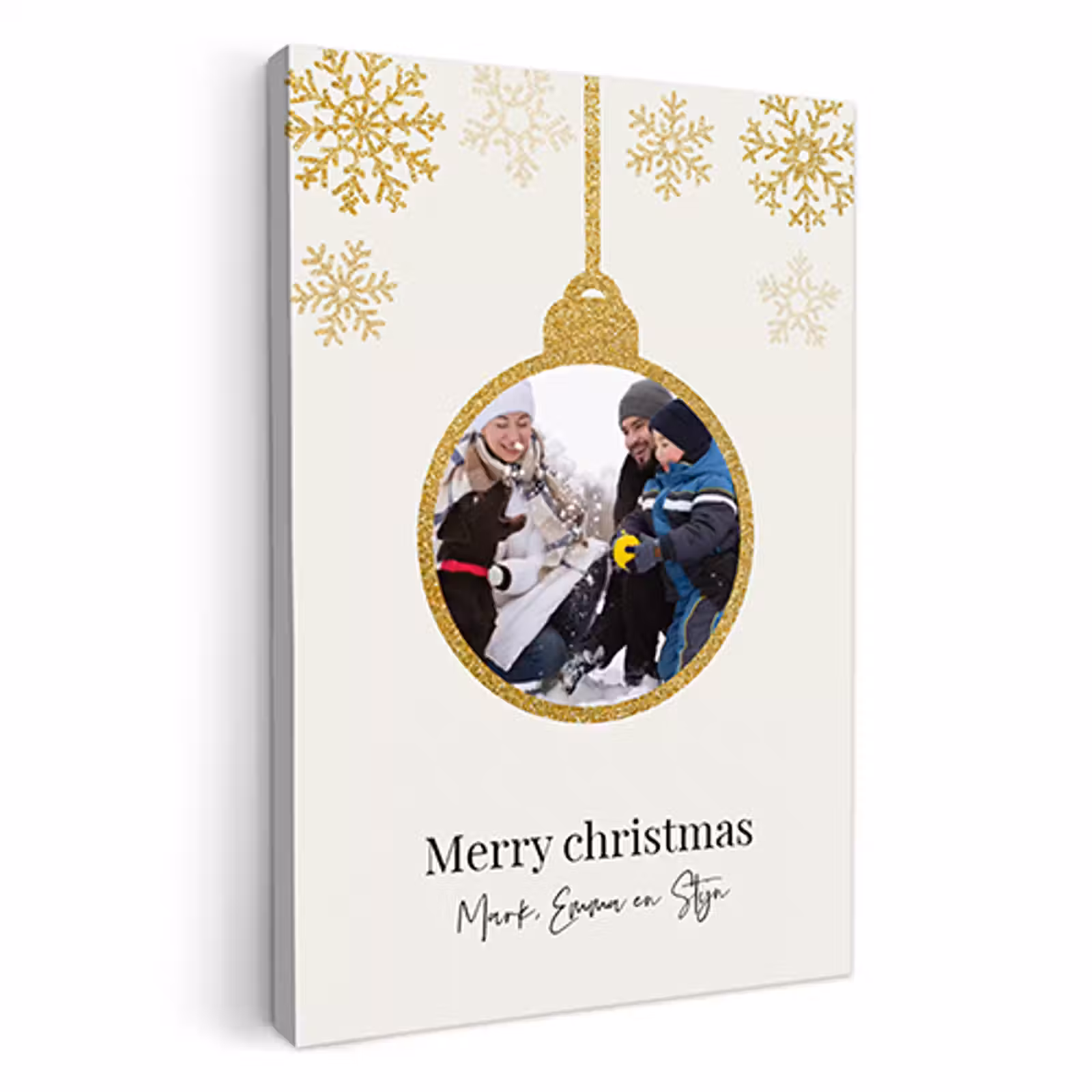 Canvas - Kerstbal — 1