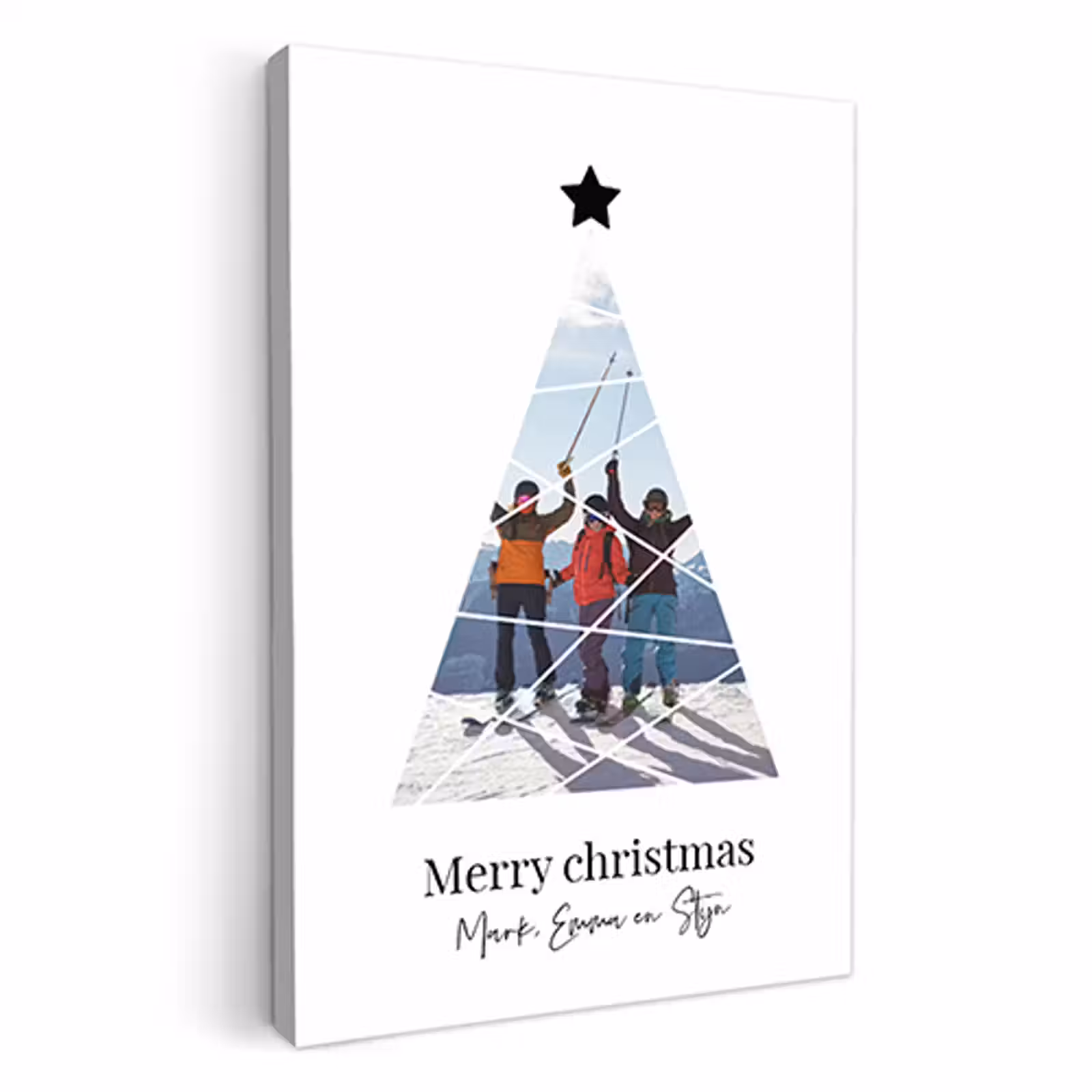 Canvas - Kerstboom — 1