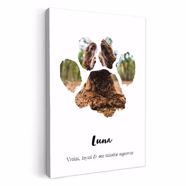 Canvas - Dierenpootje — 1