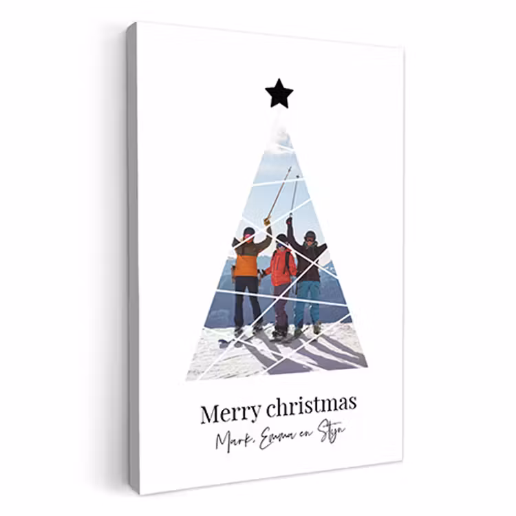 Canvas - Kerstboom — 1