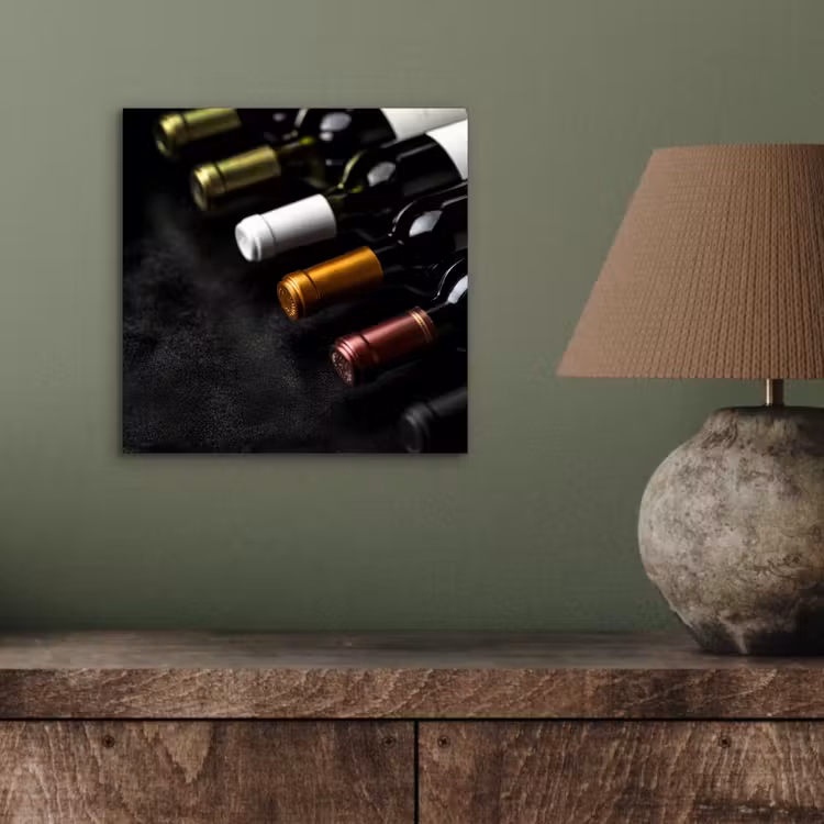 Aluminium schilderij - Wijn - Flessen - Variatie - Smaken — 3
