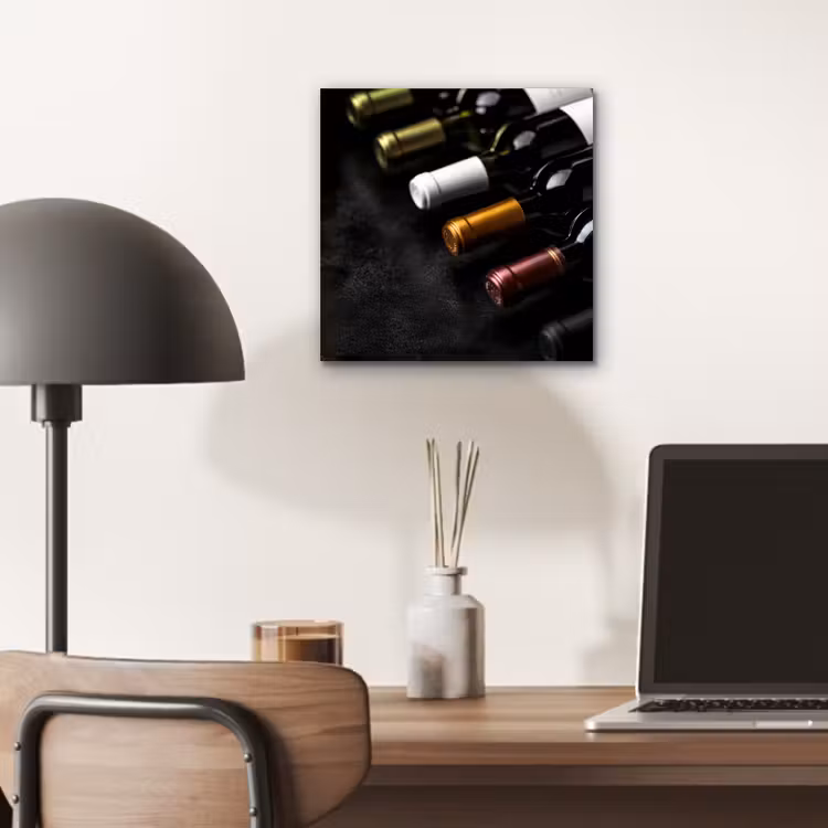 Aluminium schilderij - Wijn - Flessen - Variatie - Smaken — 6