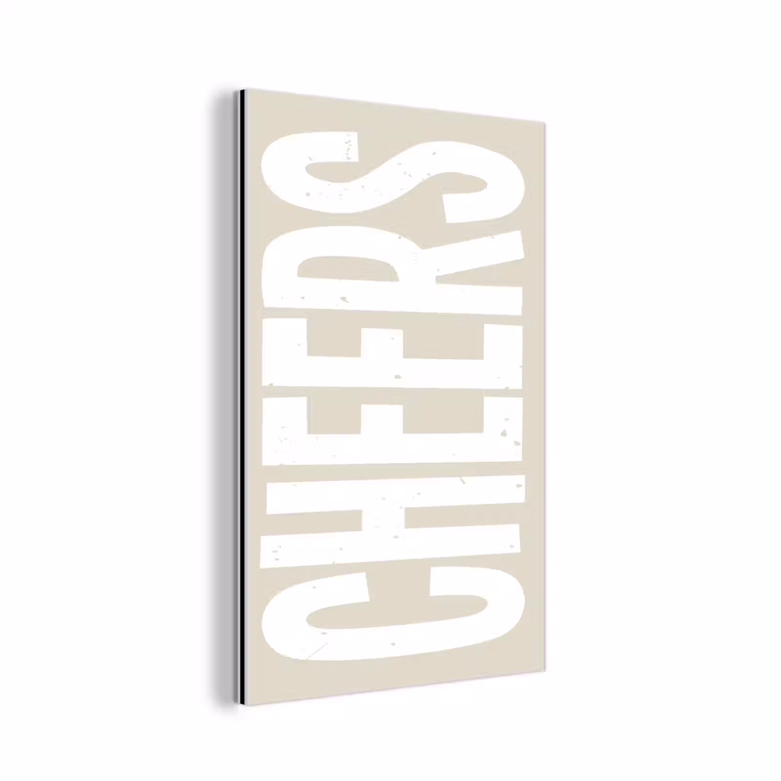 Aluminium schilderij - Cheers - Feest - Japandi - Vintage — 1