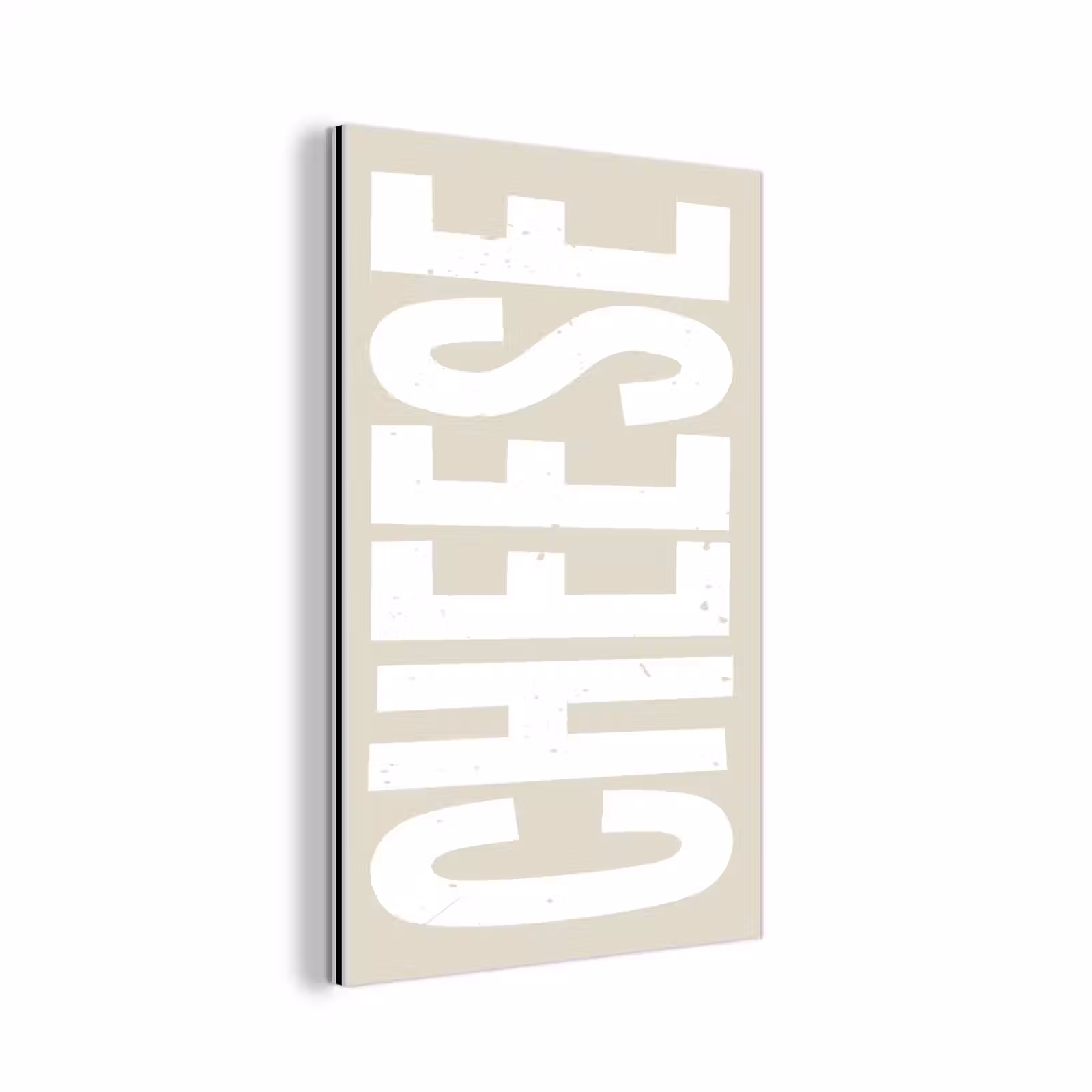 Aluminium schilderij - Food - Japandi - Cheese - Decoratie — 1