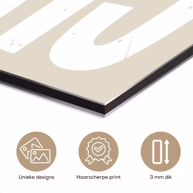 Aluminium schilderij - Food - Japandi - Cheese - Decoratie — 7