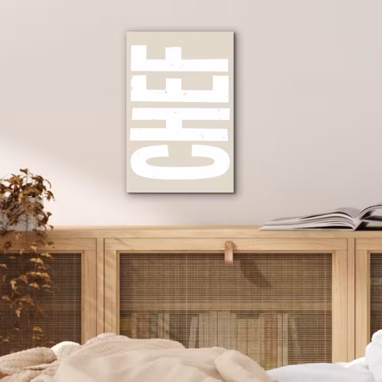 Aluminium schilderij - Wit - Chef - Decoratie - Japandi — 4