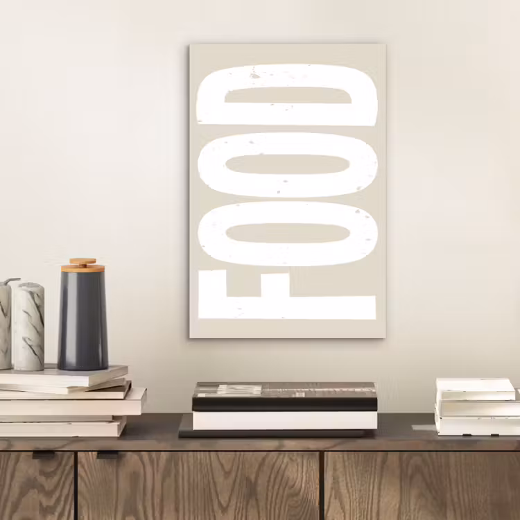 Aluminium schilderij - Food - Eten - Decoratie - Japandi — 2