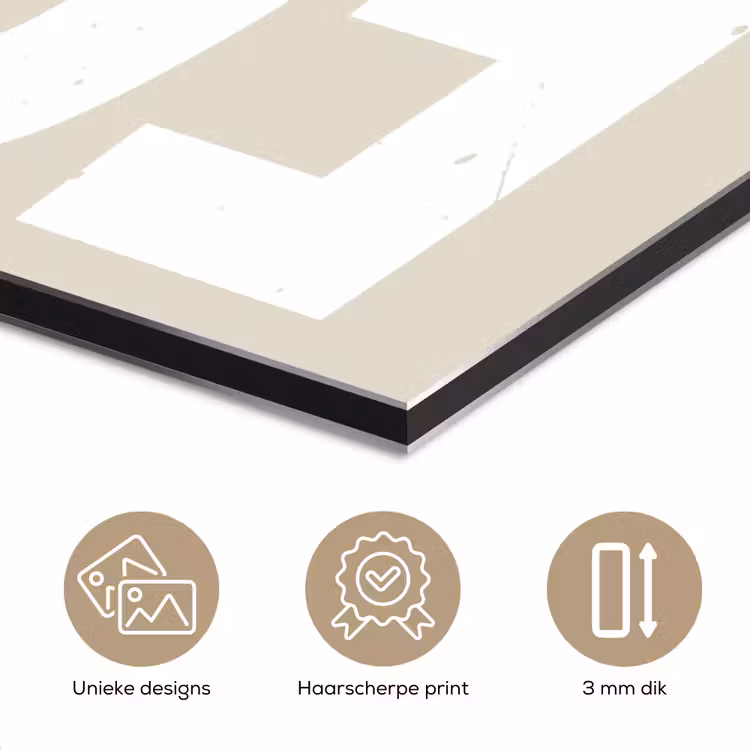 Aluminium schilderij - Food - Eten - Decoratie - Japandi — 7