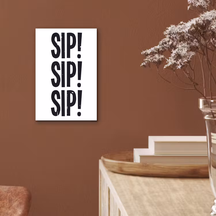 Aluminium schilderij - Vintage - Japandi - Decoratie - Black — 5