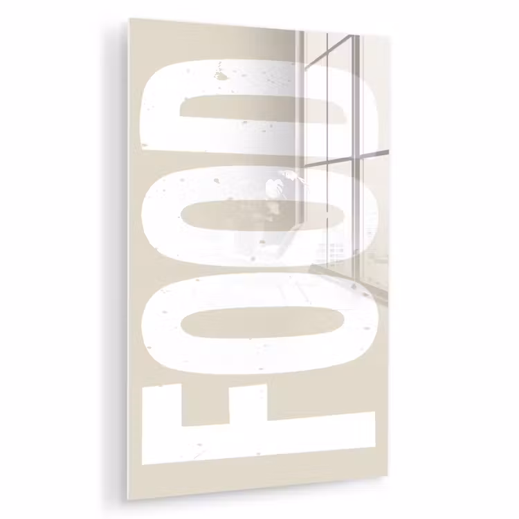 Glas schilderij - Food - Eten - Decoratie - Japandi — 1