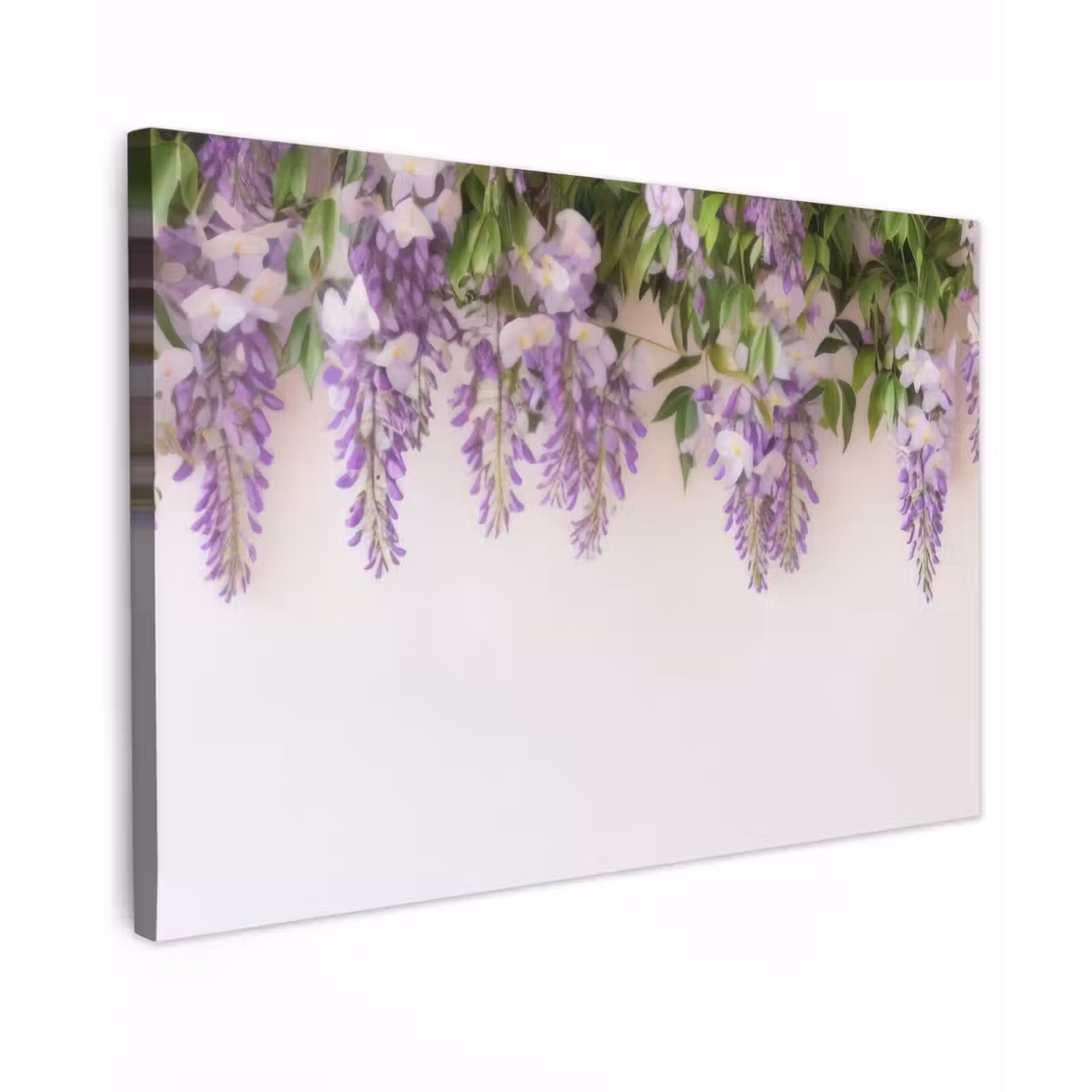Canvas schilderij - Blauwe regen - Bloemen - Paars — 1