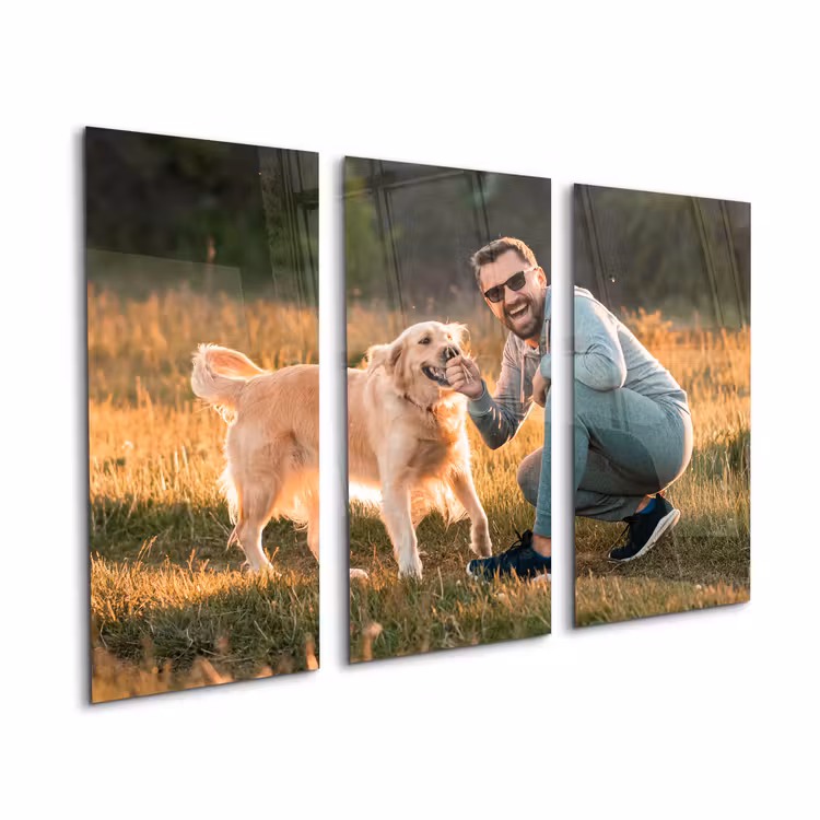 Plexiglas drieluik - 120x80 cm — 1