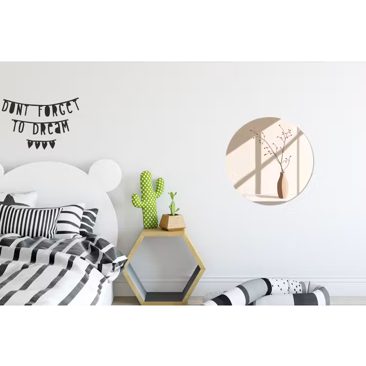 Wandcirkel - aluminium - Vaas - Takken - Bessen - Minimalistisch — 5