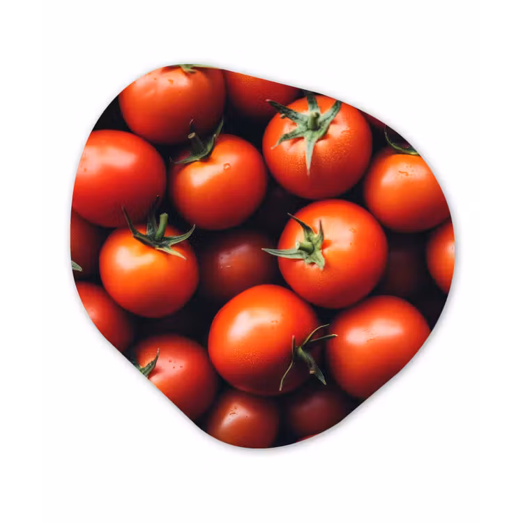 Organisch schilderij – Groente - Rood - Tomaten — 1