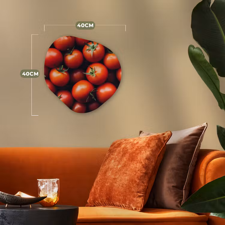 Organisch schilderij – Groente - Rood - Tomaten — 4