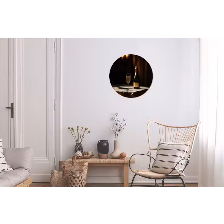 Wandcirkel - aluminium - Prosecco - Bubbels - Sfeervol - Drank — 2