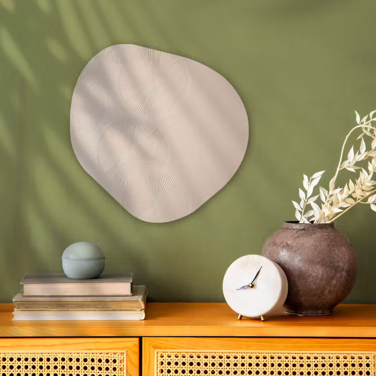 Organisch schilderij – Japandi - Beige - Modern — 2