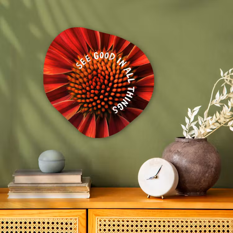 Organisch schilderij – See Good in All Things Bloem — 2