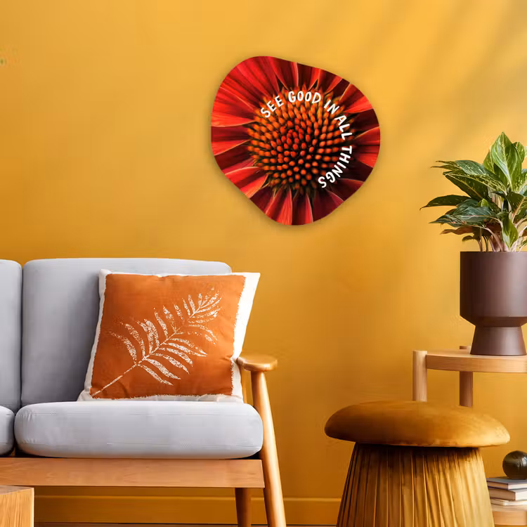 Organisch schilderij – See Good in All Things Bloem — 3