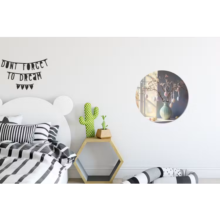 Wandcirkel - aluminium - Stilleven - Vaas - Paastak — 5