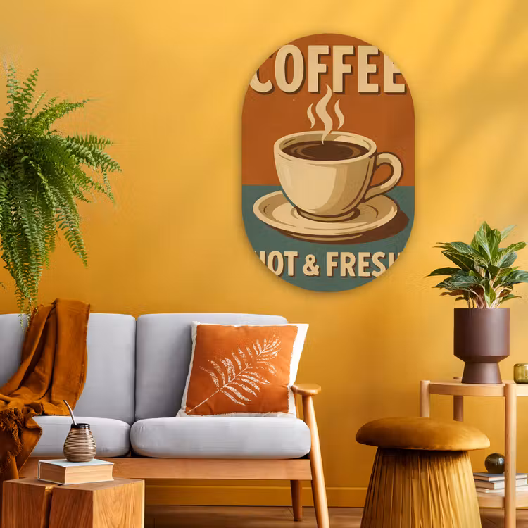Wandoval Glas – Koffie - Kop - Vintage - Quote — 3