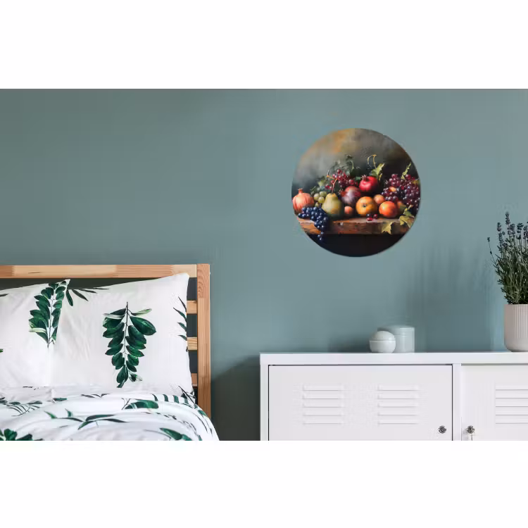 Wandcirkel - aluminium - Rustiek - Stilleven - Fruit — 4