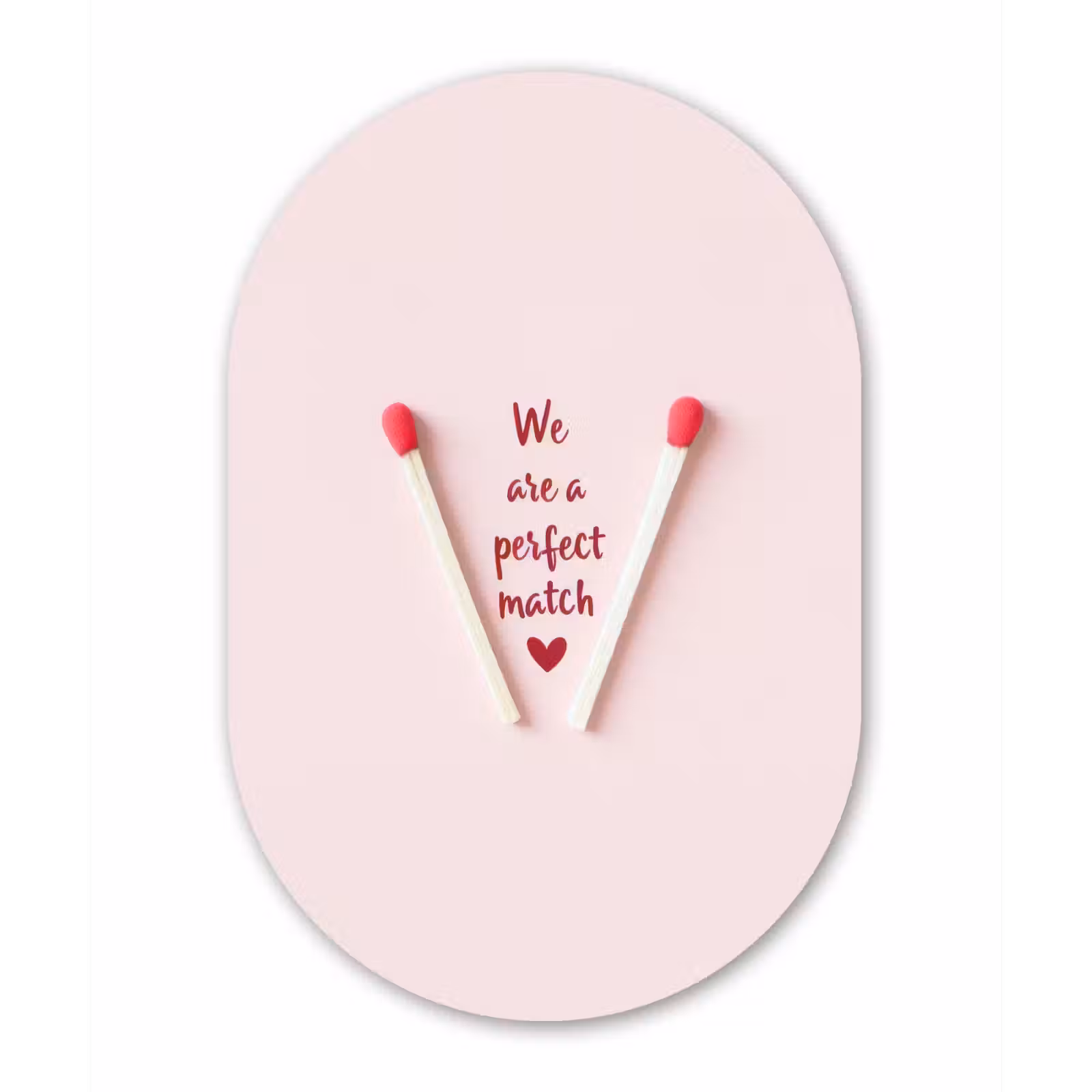 Wandoval Glas – Perfect - Minimalistisch - Valentijn — 1