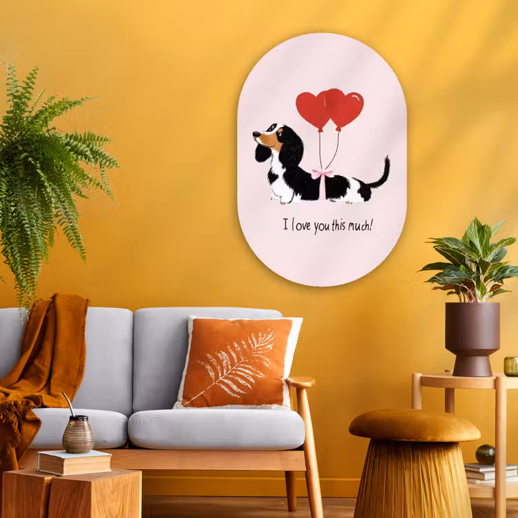 Wandoval Glas – Hond - Teckel - Valentijn - Love — 3