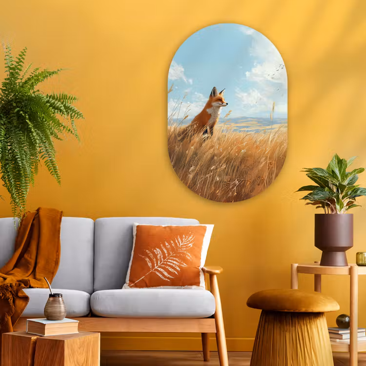 Wandoval Glas – Vos - Gras - Wolken - Oranje — 3