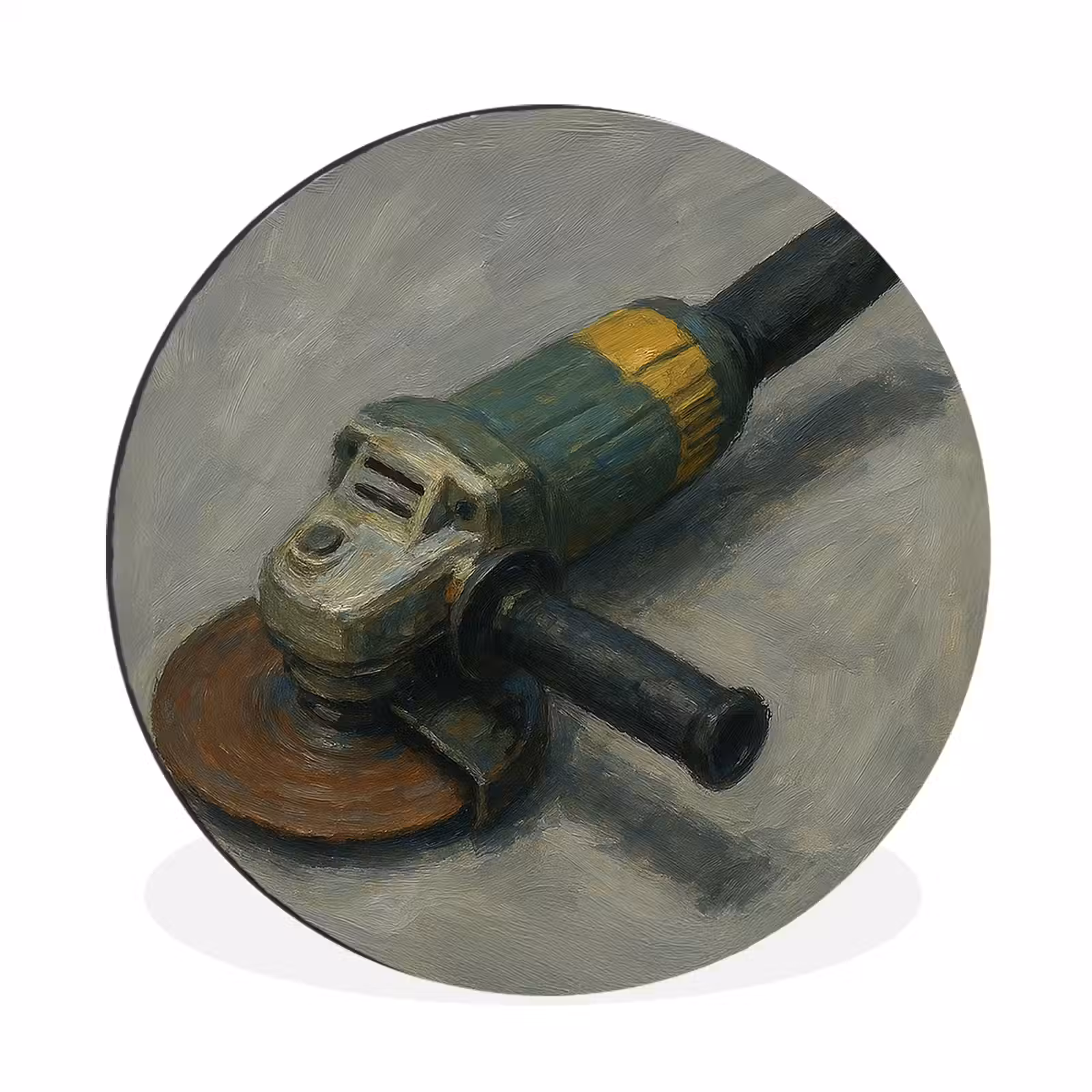 Wandcirkel - aluminium - Haakse slijper - Schilderij - Gereedschap — 1