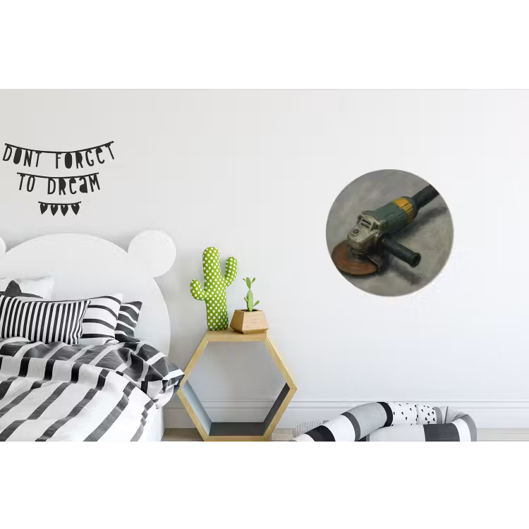 Wandcirkel - aluminium - Haakse slijper - Schilderij - Gereedschap — 5
