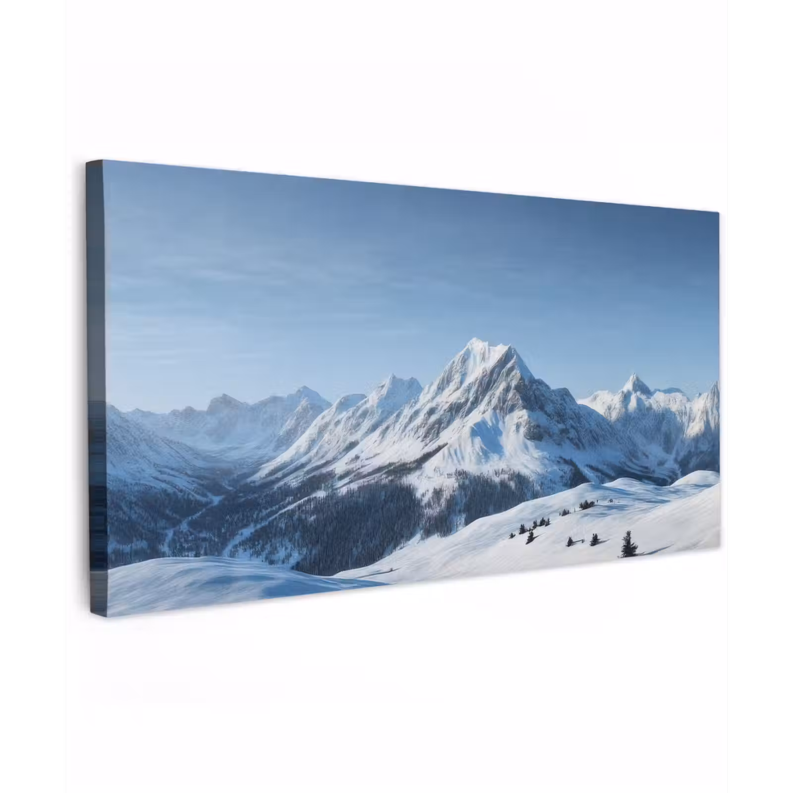 Buiten canvas - Bergen - Sneeuw - Winter — 1