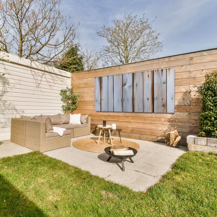 Buiten canvas - Hout - Planken - Verweerd — 5