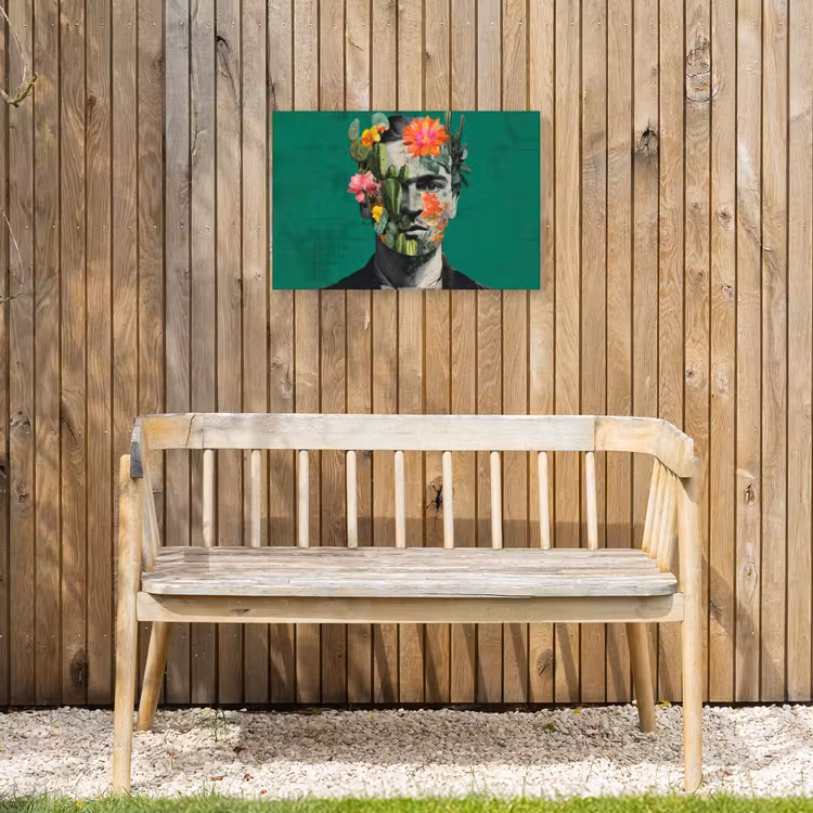 Buiten canvas - Man - Planten - Groen — 3