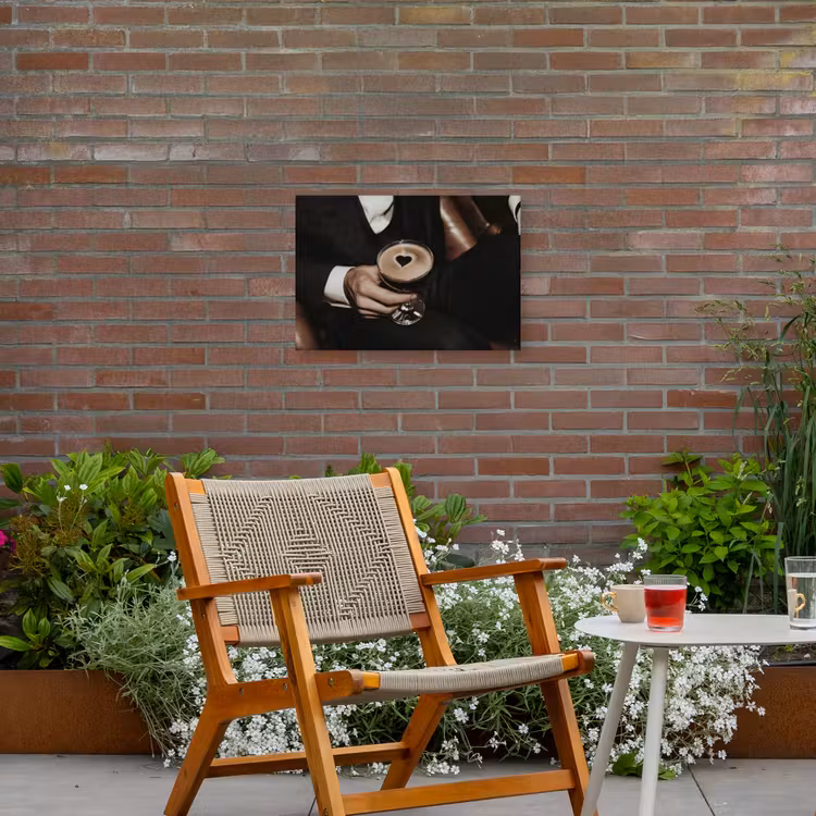 Buiten canvas - Hartje - Cocktail - Espresso Martini - Hand — 2