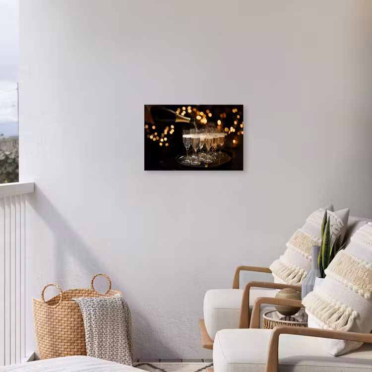 Buiten canvas - Lichter - Champagner - Gläser — 4