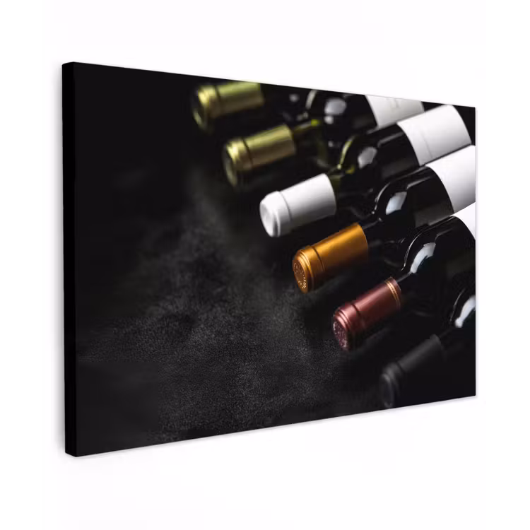 Buiten canvas - Wijn - Flessen - Variatie - Smaken — 1