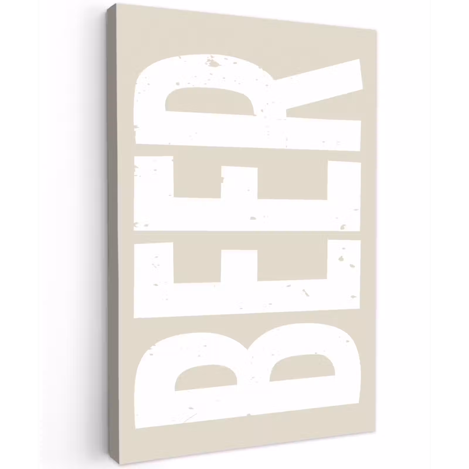 Buiten canvas - Beer - Japandi - Beige - Decoratie — 1
