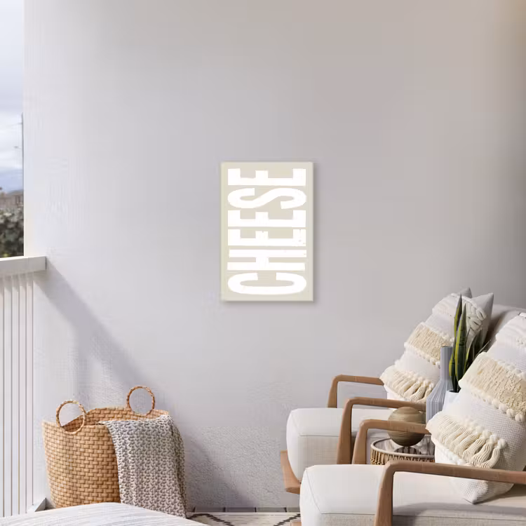 Buiten canvas - Food - Japandi - Cheese - Decoratie — 4