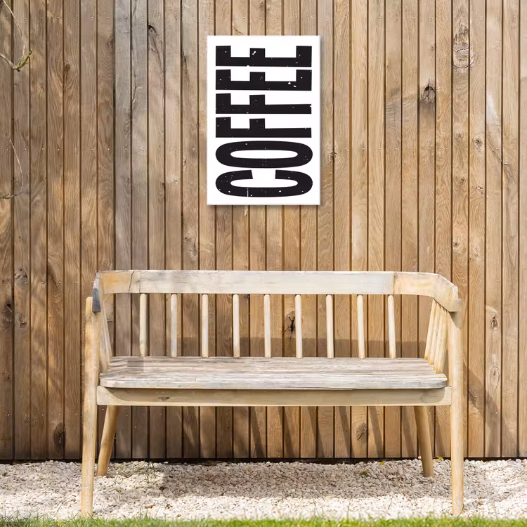 Buiten canvas - Koffie - Decoratie - Japandi - Vintage — 3