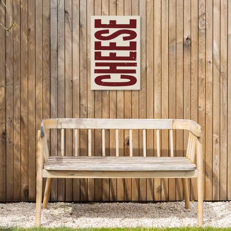 Buiten canvas - Vintage - Rood - Decoratie - Japandi — 3