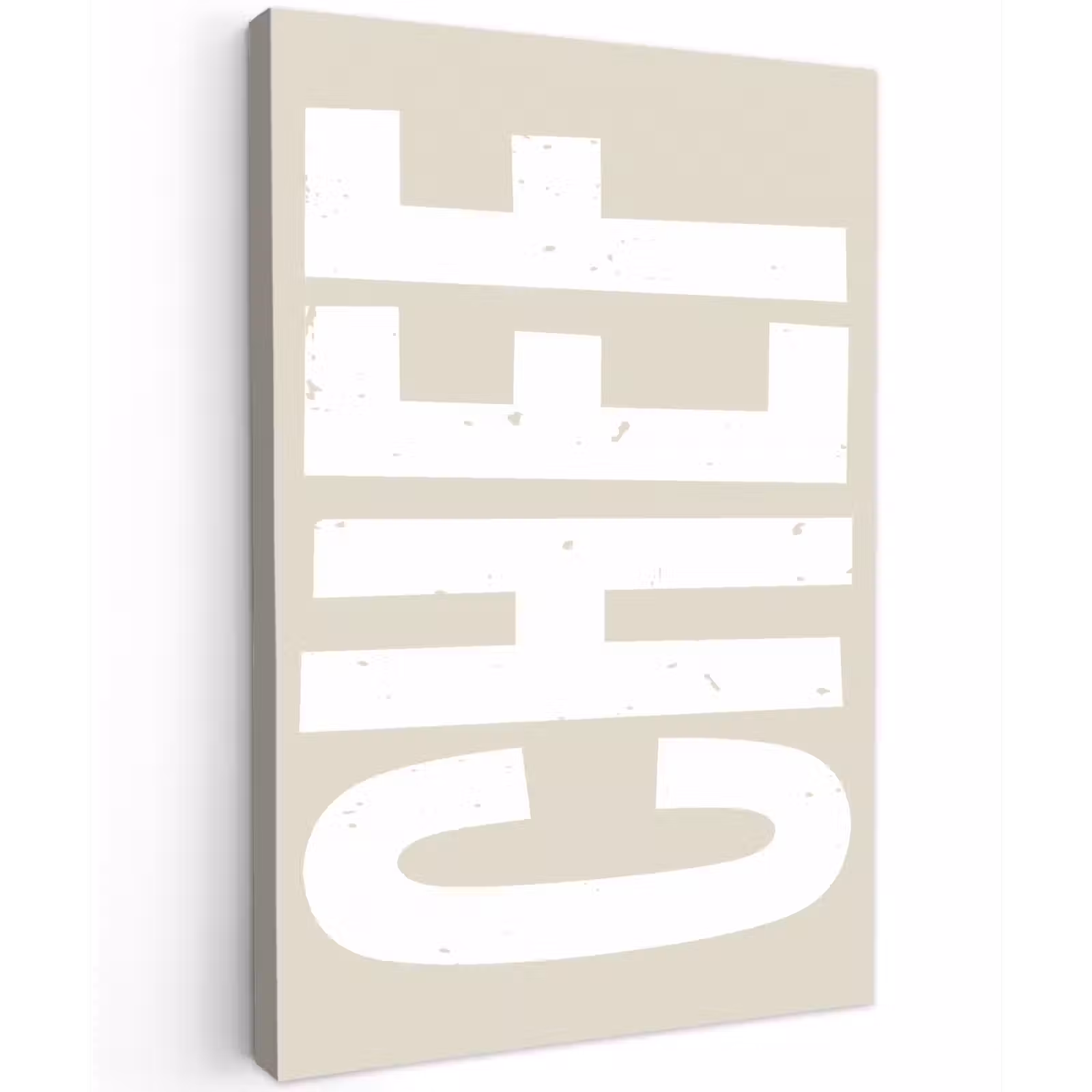 Buiten canvas - Wit - Chef - Decoratie - Japandi — 1