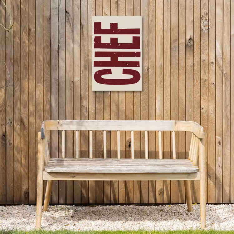 Buiten canvas - Chef - Rood - Japandi - Vintage — 3