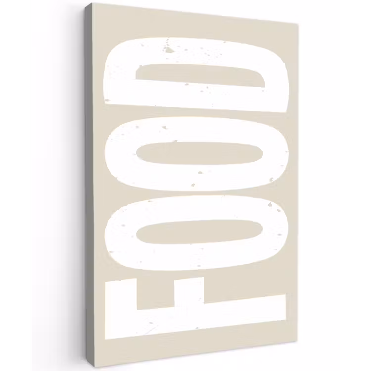 Buiten canvas - Food - Eten - Decoratie - Japandi — 1